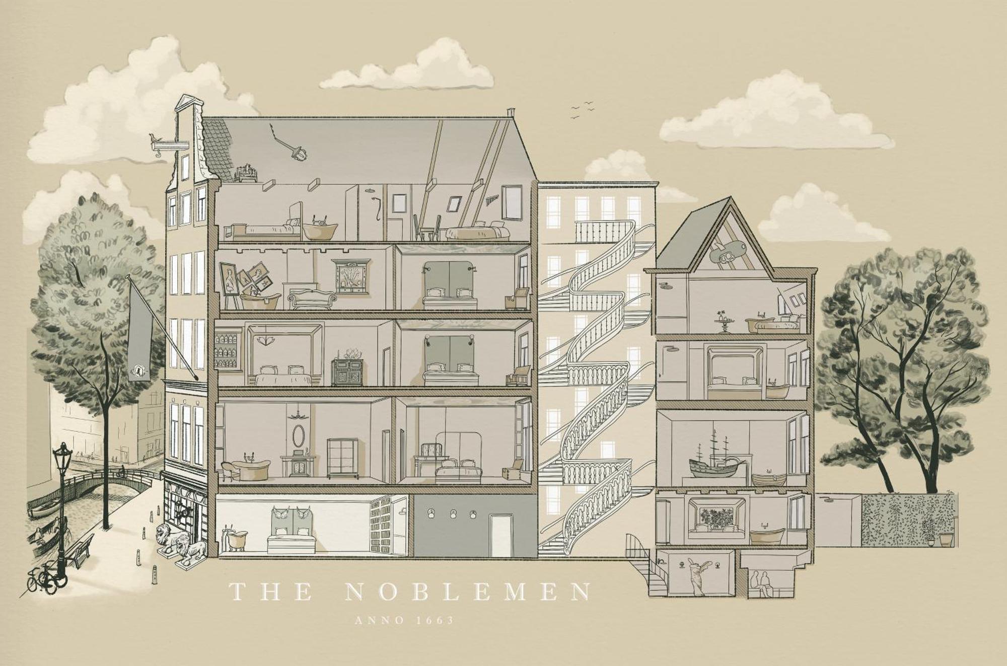 Boutique Hotel The Noblemen Amsterdam Phòng bức ảnh